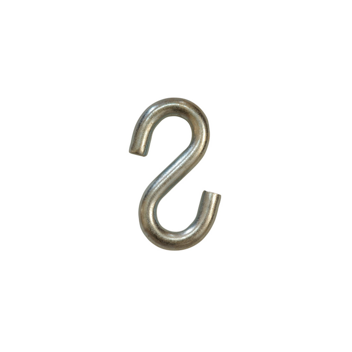 Heavy Duty Steel S Hooks - 0.52" D x 4.0" H – 5500 lb Capacity – Thick 20Mn2 Steel