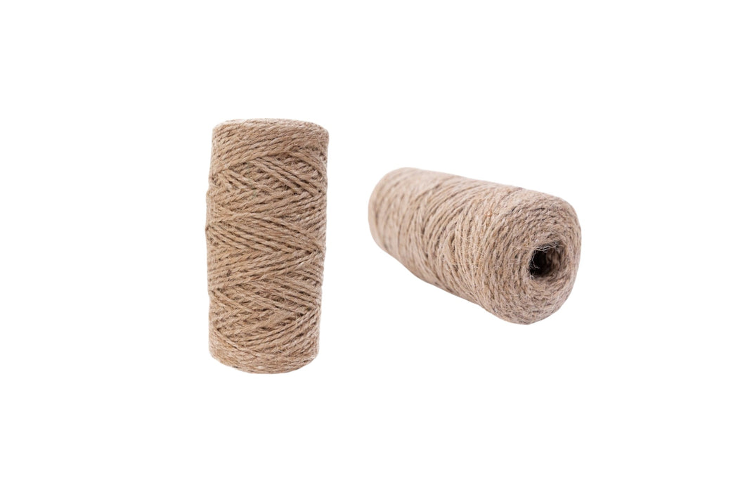 250 Feet Natural Jute Twine – Brown – 40 lb Line Weight