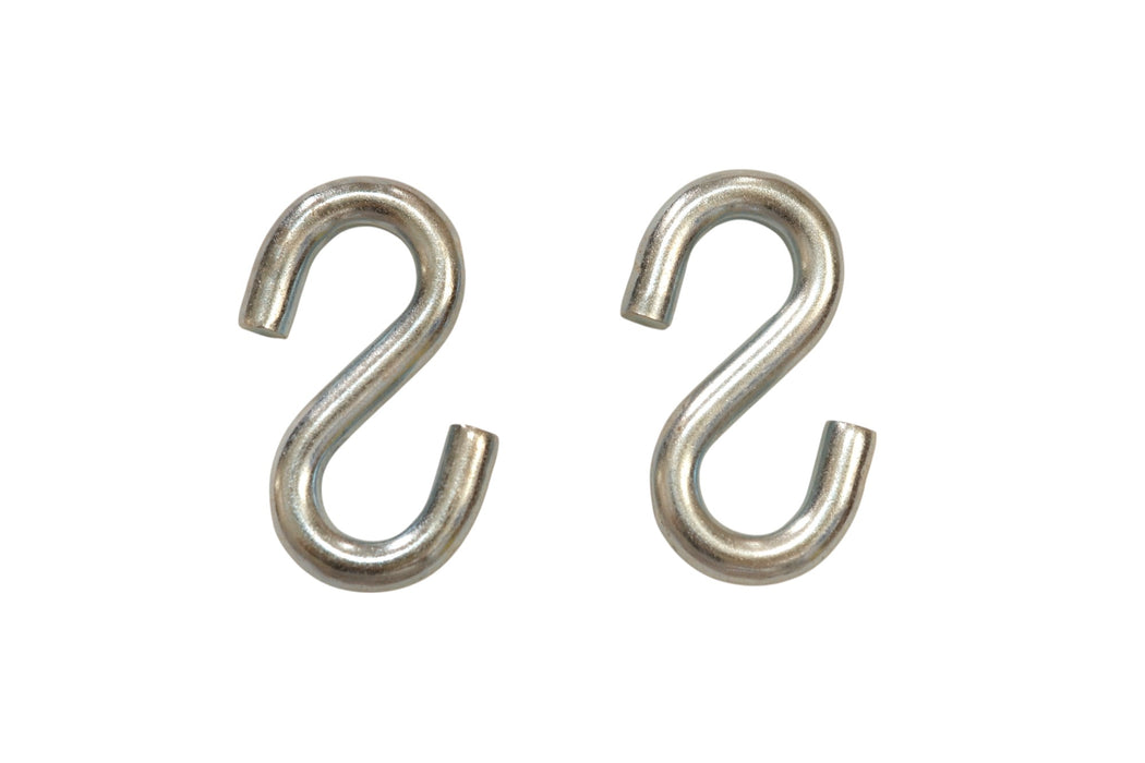 Heavy Duty Steel S Hooks - 0.52" D x 4.0" H – 5500 lb Capacity – Thick 20Mn2 Steel