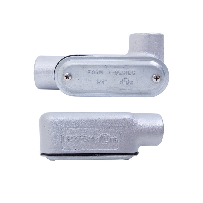 Malleable Iron Conduit Body - LR Series (cover and gasket included) - Various Sizes
