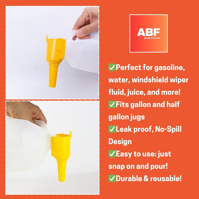 Universal Snap-On Funnel Spout